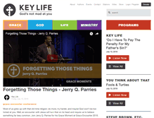 Tablet Screenshot of keylife.org